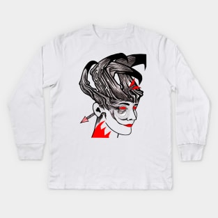 Arrow to the Head Kids Long Sleeve T-Shirt